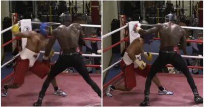 Deontay Wilder - David Haye - David Haye boxed Deontay Wilder's head off during infamous sparring session in 2013 - givemesport.com