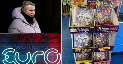 Euro 2022: Emma Hayes criticises toy shop for lack of Panini sticker albums