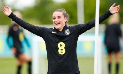 Just the ticket: Ella Toone splashes out for England’s Old Trafford opener
