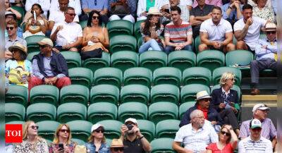 Why are there so many empty seats at Wimbledon this year?