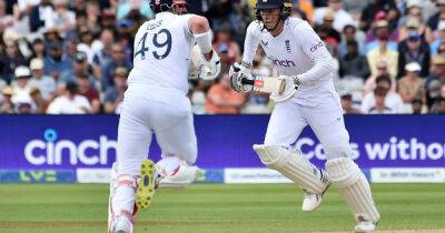 Zak Crawley - Alex Lees and Zak Crawley epitomise ‘Bazball’ with historic opening stand - msn.com - India - Sri Lanka