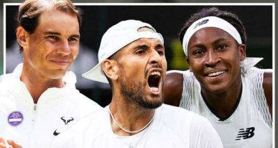 Rafael Nadal - Nick Kyrgios - Brandon Nakashima - Wimbledon Day 8: Kyrgios jibe loved, Gauff rejects X-rated moniker, birds disturb Nadal - msn.com - Usa