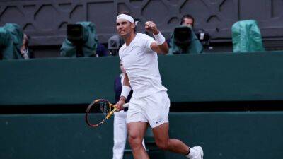 Simona Halep - Elena Rybakina - Nick Kyrgios - Serena Williams - Amanda Anisimova - Rafa Nadal - Harmony Tan - Cristian Garín - Alex De-Minaur - Taylor Fritz - Botic Van-De-Zandschulp - Brandon Nakashima - Jason Kubler - Wimbledon day eight - channelnewsasia.com - Spain - Usa - Australia - Romania - Chile - county Williams