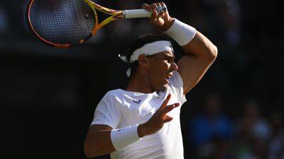 Rafael Nadal 'tired' of injury questions after setting up Wimbledon quarter-final against Taylor Fritz