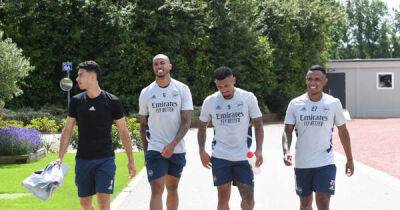Gabriel Jesus - Gabriel Martinelli - London Colney - Gabriel Magalhaes - Three things noticed from Gabriel Jesus' first Arsenal training session after £45m move - msn.com - Britain - Manchester - Brazil -  Sao Paulo -  Ipswich