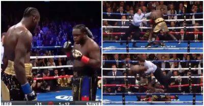 Anthony Joshua - Tyson Fury - Deontay Wilder - Deontay Wilder's KO of Bermane Stiverne called one of 'funniest and most brutal ever' - givemesport.com