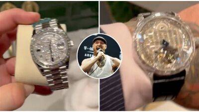 Floyd Mayweather - Conor Macgregor - Conor McGregor watches: Notorious shows off two ridiculous diamond pieces - givemesport.com