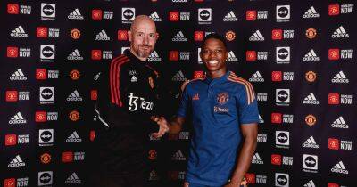 Tyrell Malacia's first words as a Manchester United player after completing transfer