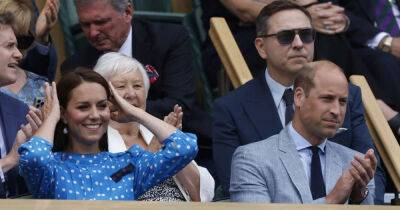 Duke and Duchess of Cambridge back at Wimbledon as quarter-final action begins