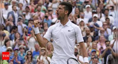 Djokovic battles back to beat Sinner and reach Wimbledon semi-finals