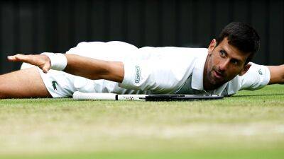 Novak Djokovic - Novak Djokovic battles back to keep nine-year Centre Court run going - bt.com - Serbia - Italy