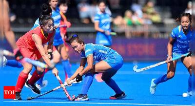 India register second draw in Women's Hockey World Cup, held 1-1 by China