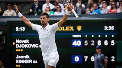 Novak Djokovic’s toilet break helped inspire quarter-final comeback