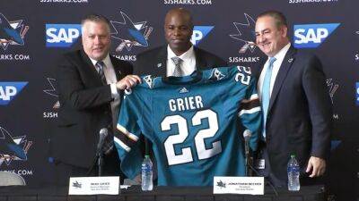 Grier named general manager of Sharks, first Black GM in NHL history