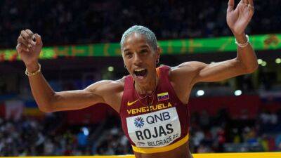 Rojas to miss long jump at worlds after incorrect shoes used in qualifying