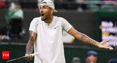 Rafael Nadal - Nick Kyrgios - Cristian Garín - Brandon Nakashima - Eternal wild child Nick Kyrgios stays in the moment - timesofindia.indiatimes.com - Chile