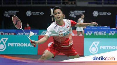 Malaysia Masters 2022: Main Rubber Game, Anthony Ginting Lolos ke 16 Besar