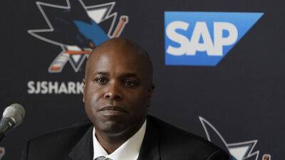 Mike Grier becomes NHL's first Black GM with Sharks hiring