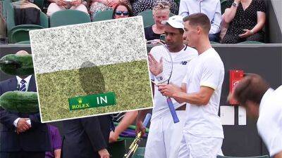 Joe Salisbury - Nicolas Mahut - 'You know it's wrong!' - Joe Salisbury and Rajeev Ram refuse to play over shock Hawkeye ruling at Wimbledon - eurosport.com