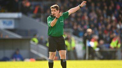 Colm Lyons to take charge of All-Ireland hurling final