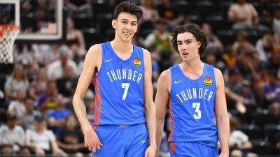 Chet Holmgren - Thunder rookie Chet Holmgren impresses in summer league debut; sets record in the process - foxnews.com - Serbia - San Francisco - county Will -  Oklahoma City - state California - state Utah - county Santa Clara