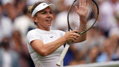 Former champion Simona Halep sets up Wimbledon semi-final clash with Elena Rybakina