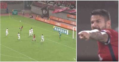 Kashima Antlers' Everaldo has scored one of the greatest bicycle kicks in football history