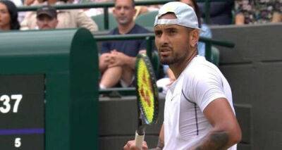 Wimbledon crowd shush Nick Kyrgios as unhappy Aussie moans to umpire about fans