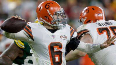 Cleveland Browns trade Baker Mayfield to Carolina Panthers for 2024 conditional draft pick