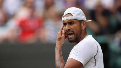 Kyrgios says he is unable to speak about assault allegation