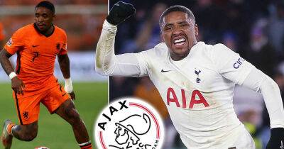 Tottenham sell Steven Bergwijn to Ajax in a £28m deal