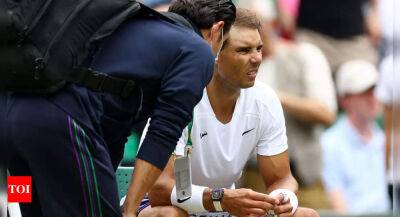 Rafael Nadal - Nick Kyrgios - Rod Laver - Taylor Fritz - Wimbledon: Injured Rafael Nadal unsure if he can play semis against Nick Kyrgios - timesofindia.indiatimes.com - Australia