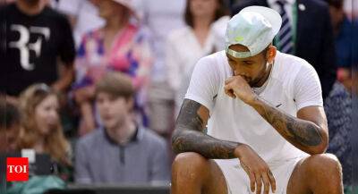 Nick Kyrgios - Cristian Garín - Nick Kyrgios says he is unable to speak about assault allegation - timesofindia.indiatimes.com - Australia -  Canberra - Chile