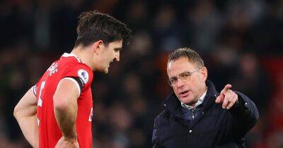 Erik ten Hag has addressed Ralf Rangnick's concern about Harry Maguire at Manchester United