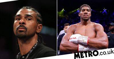 David Haye predicts Anthony Joshua could retire from boxing if he loses his rematch against Oleksandr Uyk