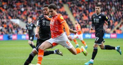 Blackpool defender Reece James leaves the club to sign for Sheffield Wednesday