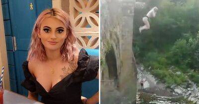 Boris Johnson - Footage shows the 50ft jump that 'burst' woman's spine and left her in a wheelchair for months - manchestereveningnews.co.uk