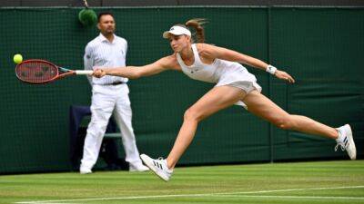 Russian-born Rybakina eyes Wimbledon final despite compatriots' ban