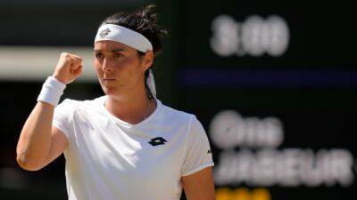 Jabeur beats Maria in three sets to advance to Wimbledon final