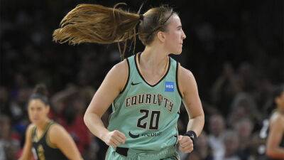 Sabrina Ionescu - Sabrina Ionescu leads Liberty over Aces and ties league record - foxnews.com - Russia - New York -  New York -  Chicago - state Indiana - state Minnesota - state Nevada