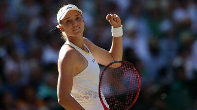 Wimbledon 2022 - Elena Rybakina upsets Simona Halep to reach final and continue incredible run