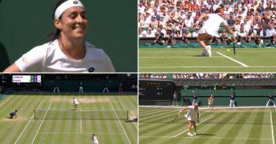 Wimbledon: Ons Jabeur stuns fans with multiple ‘impossible’ shots