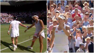Jelena Ostapenko - Tatjana Maria - Wimbledon: Ons Jabeur shows class with touching gesture for Tatjana Maria - givemesport.com