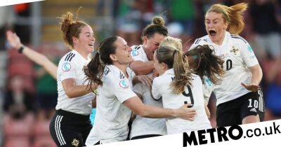 Women’s Euro 2022: ‘Nervous’ Northern Ireland lose tournament debut to Norway