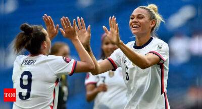 US beat Jamaica 5-0, edge close to 2023 women's World Cup berth