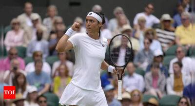 Tatjana Maria - Wimbledon: Ons Jabeur becomes first woman from Africa in open era to make a Slam final - timesofindia.indiatimes.com - Tunisia