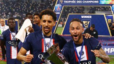 Neymar at the double as PSG romp to easy Super Cup win