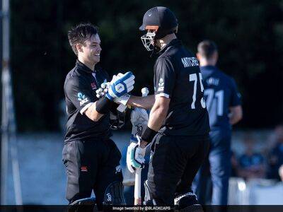 Mark Chapman's Century Powers New Zealand To Seven-Wicket Win Over Scotland In One-Off ODI