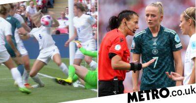 Leah Williamson - Ella Toone - Lina Magull - ‘Another Wembley scam!’ – German media claim England ‘cheated’ in Euro 2022 final - metro.co.uk - Ukraine - Germany - county Martin