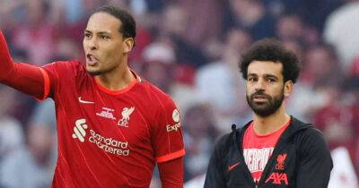 Van Dijk reveals what negatively affected Salah when Liverpool quadruple hopes were on the line